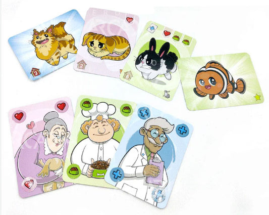 Super Kawaii Pets Gioco Da Tavolo Gioco Di Carte Con Figure Di Animali