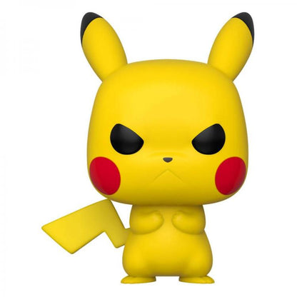 Funko Pop ! Games Pokemon - (598) Grumpy Pikachu Arrabbiato Figure Vinyl 9Cm