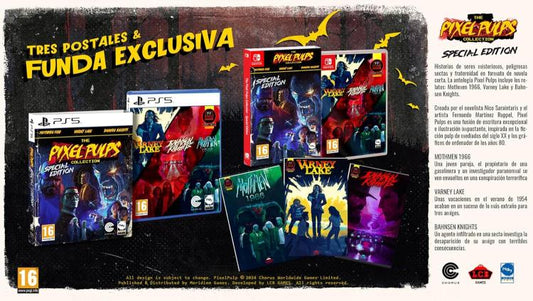 The Pixel Pulps Collection Special Edition Nintendo Switch Videogioco Eu Ita