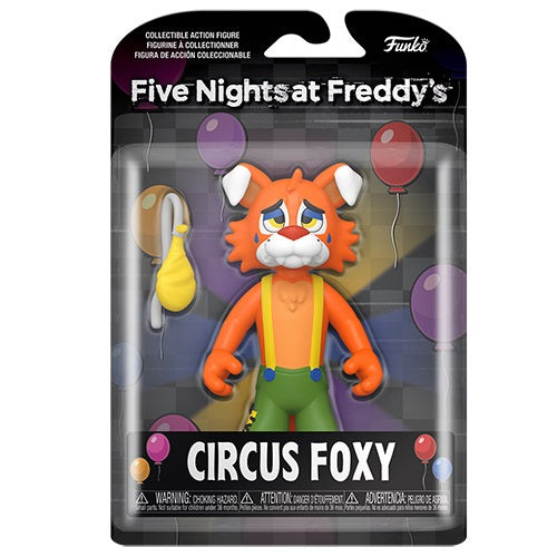 Funko Figure ! Fnaf Five Nights At Freddy'S Security Breach S3- Circus Foxy 13Cm