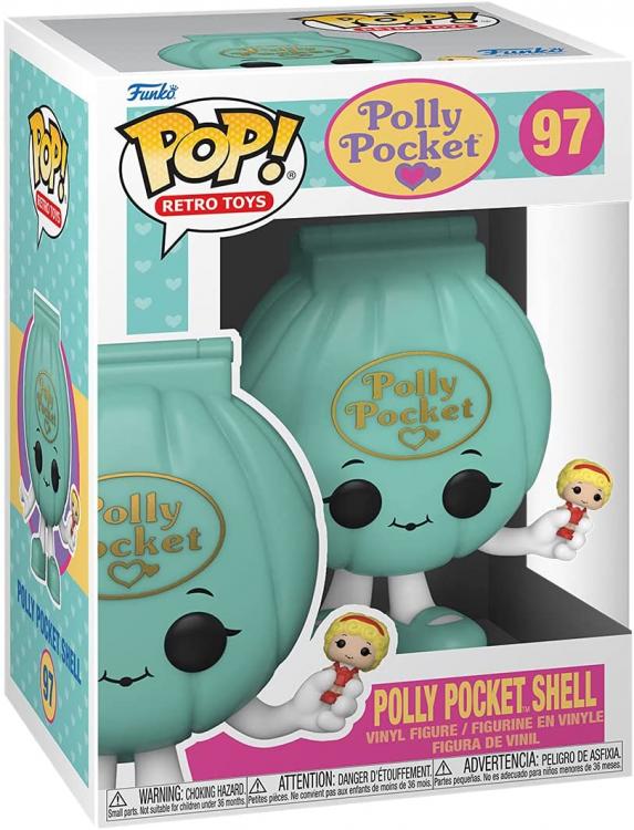 Funko Pop ! Retro Toys Polly Pocket - Polly Pocket Shell (97) Vinyl Figure