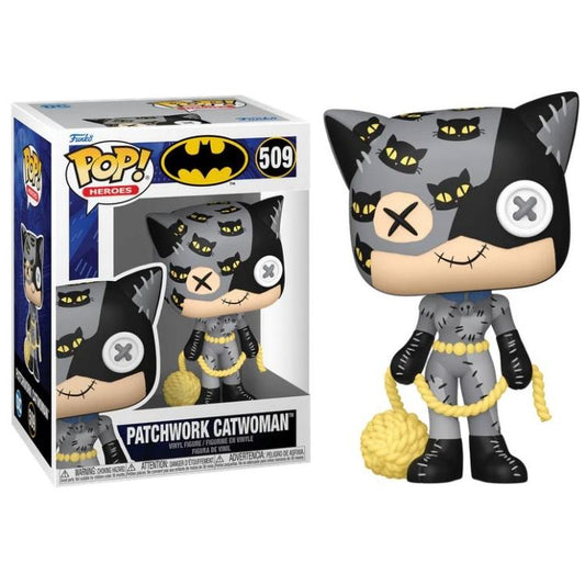 Funko Pop ! Dc Comics Heroes - (509) Patchwork Catwoman Vinyl Figure Statua 9Cm