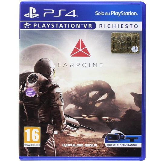 Farpoint Ps4 Videogioco Playstation 4 Vr Visore Gioco Eu Ita Nuovo Sigillato