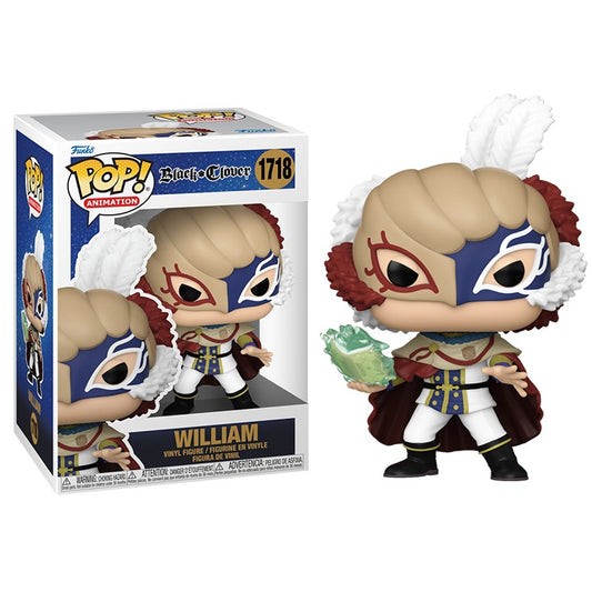 Funko Pop ! Animation Black Clover - (1718) - William Vangeance 9Cm Vinyl Figur8