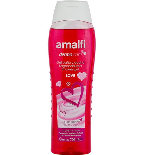AMALFI - DERMO CARE BAGNOSCHIUMA BAGNODOCCIA SHOWER GEL BAGNO DOCCIA 750ml LOVE