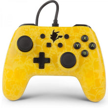 Powera Wired Controller Nintendo Switch Pikachu Silhouette Giallo Joystick - Pad