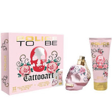 Police To Be Tattooart Set Donna Profumo Spray Parfum Edp 40Ml+Crema Corpo 100Ml