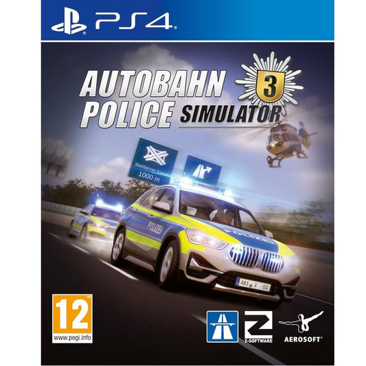 AUTOBAHN-POLICE SIMULATIOR 3 PS4 VIDEO GIOCO PLAYSTATION 4 EU ITALIANO NUOVO