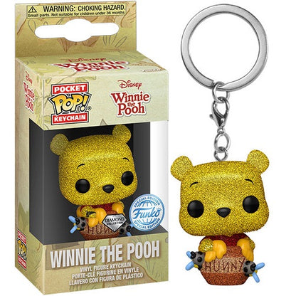 Funko Pop ! Disney - Winnie The Pooh Diamond Figure 4Cm Keychain Portachiavi