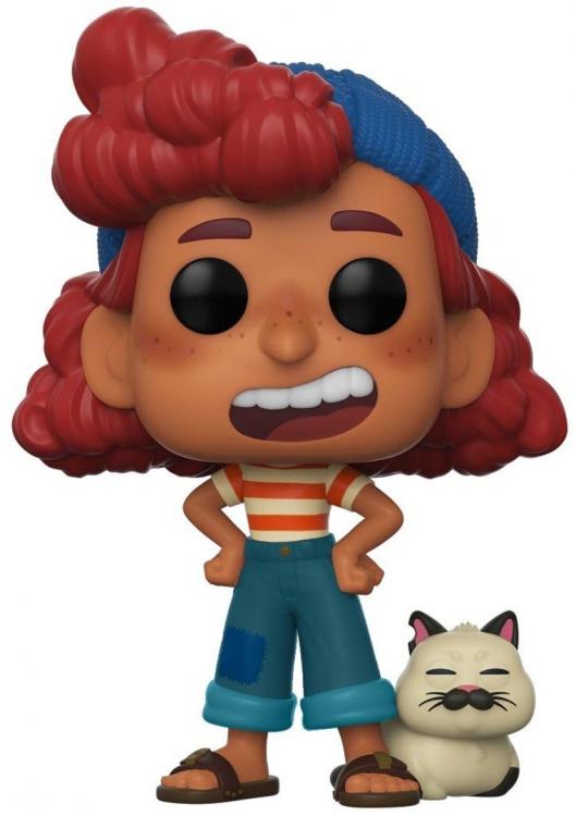 Funko Pop Disney Luca (1052) Giulia Marcovaldo E Machiavelli Vinyl Figure Pixar