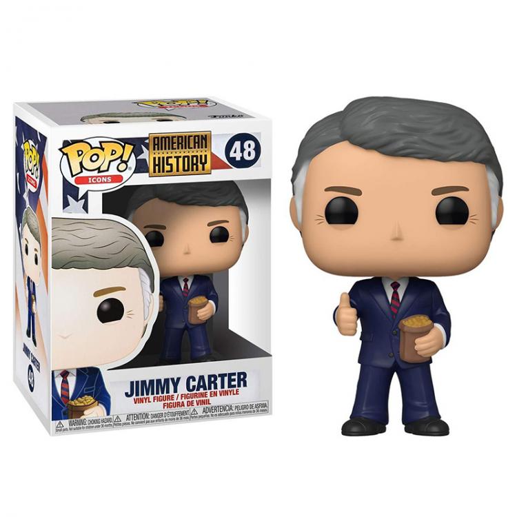 Funko Pop American History 48 - Jimmy Carter Vinyl Action Figure Statuetta