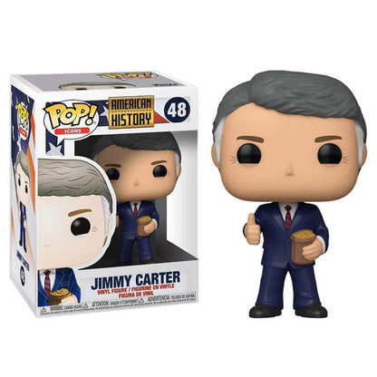 Funko Pop American History 48 - Jimmy Carter Vinyl Action Figure Statuetta