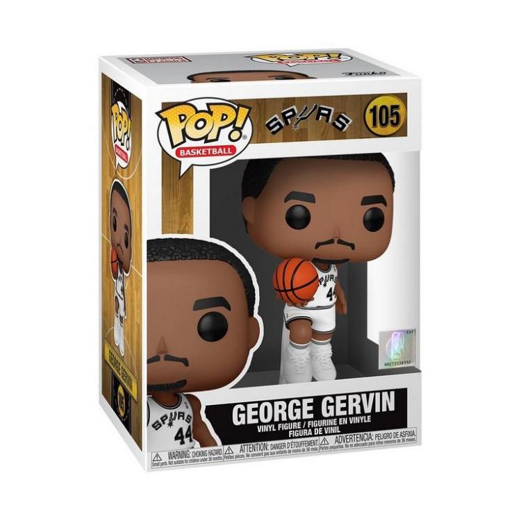 Funko Pop ! Nba Legends - (105) George Gervin Spurs Home Figure San Antonio 9Cm