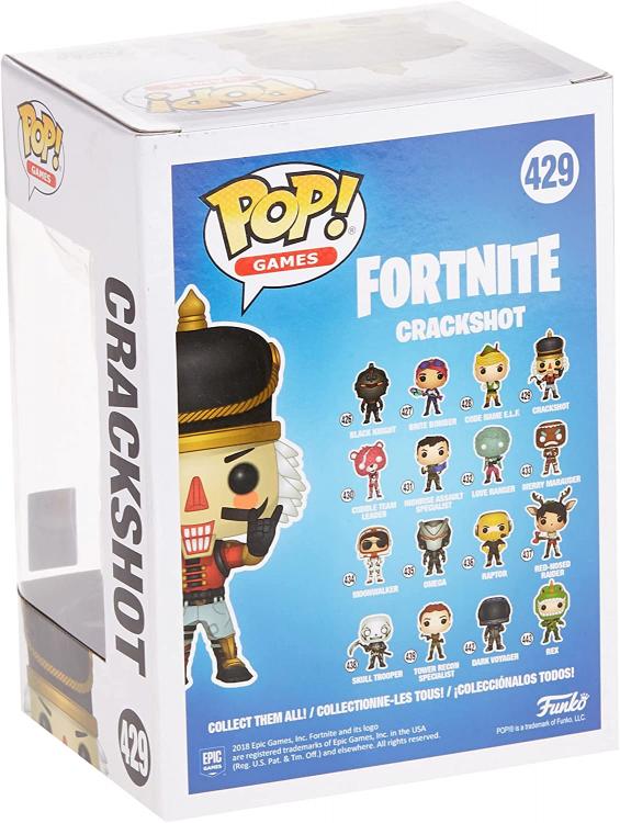 Funko Pop ! Games Fortnite Crackshot (429) Vinyl Figure Statua Da Collezione