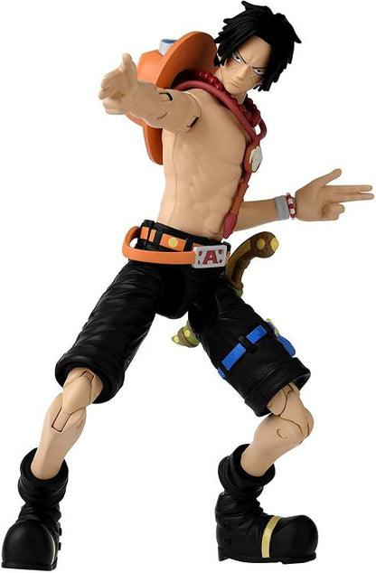 BANDAI | ONE PIECE ANIME HEROES 17cm (PORTGAS D. ACE) - ACTION FIGURE PORTUGUESE