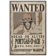 ABYSTYLE (ONE PIECE) POSTER: WANTED PORTGAD D. ACE (52X35) ANIME MANGA LIMITED