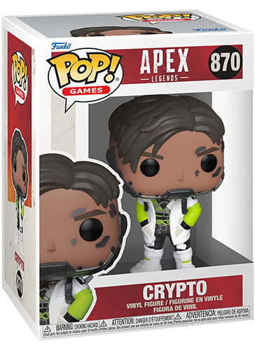 Funko Pop ! Games Apex Legends - (870) Crypto Vinyl Action Figure 9Cm Nuovo