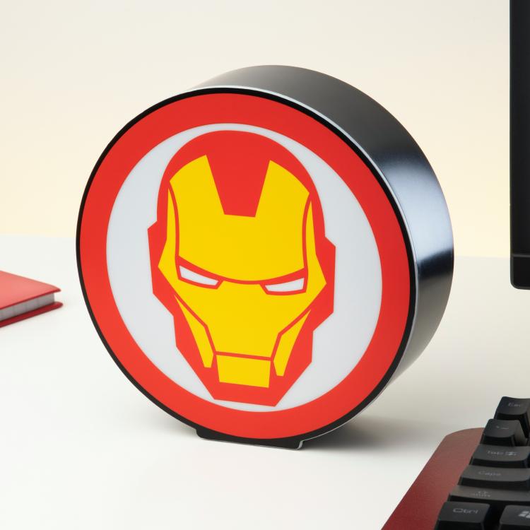 Paladone Box Light Marvel Iron Man Lampada Led Avengers Tony Stark 16Cm Nuova