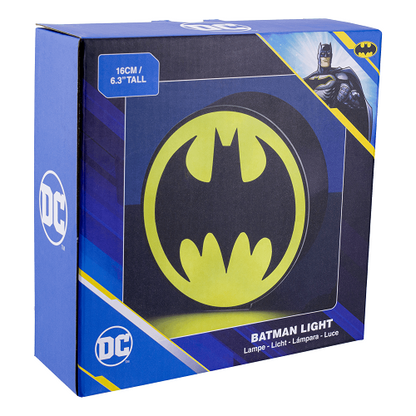 Paladone Box Light Dc Comics Batman Lampada Led Logo Bat Signal 16Cm Gotham City