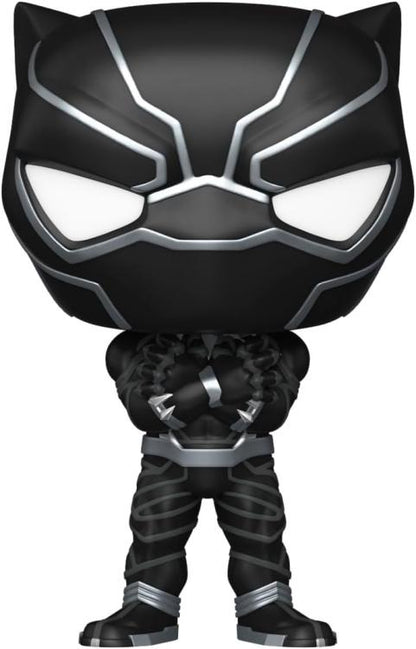 Funko Pop ! Marvel New Classic Black Panther - (1418) - Black Panther Figure 9Cm