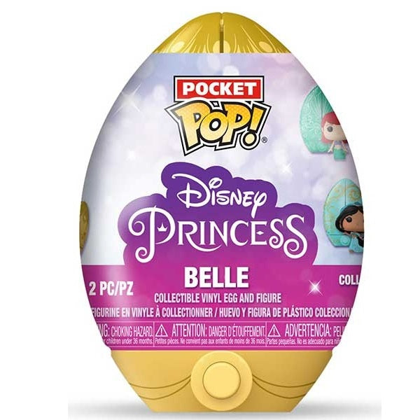 Funko Pop ! Eggs 12Pz Figure Mini Assortimento Disney Princess Uovo Di Pasqua