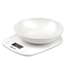Girmi Bilancia Da Cucina Elettronica Con Ciotola Ps01 1Gr/5Kg Bianco Rosso Verde