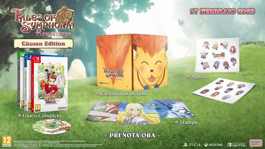 Tales Of Symphonia Remastered  Chosen Edition Nintendo Switch Gioco Italiano Eu