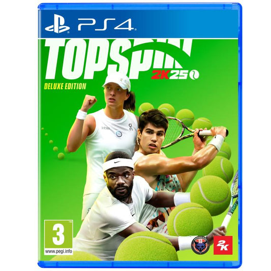 Topspin 2K25 Deluxe Edition Ps4 Videogioco Playstation 4 Italiano Tennis Nuovo