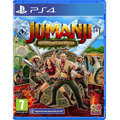 Jumanji Avventure Selvagge Ps4 Videogioco Playstation 4 Eu Italiano Nuovo Up Ps5