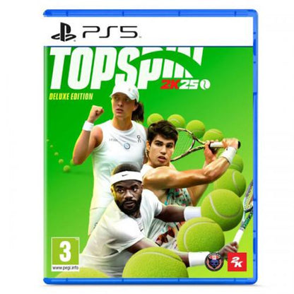 Topspin 2K25 - Deluxe Edition Ps5 Videogioco Playstation 5 Eu Italiano Tennis