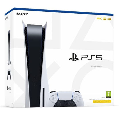 Sony Console Playstation 5 825Gb Standard Edition C Chassis White Ps5 Ver. Disco