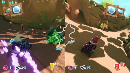 I Puffi 2 In 1 Game Collaction Missione Vilfoglia + Kart Nintendo Switch Pal Ita