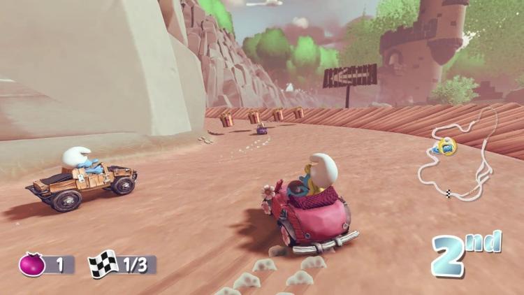 Puffi Kart Ps4 Videogioco Playstation 4 Eu Italiano Gioco Nuovo Crt Sigillato