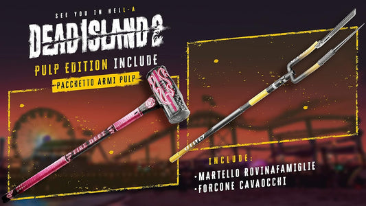 Dead Island 2 Pulp Edition Ps4 Videogioco Playstation 4 Eu Italiano Up Ps5