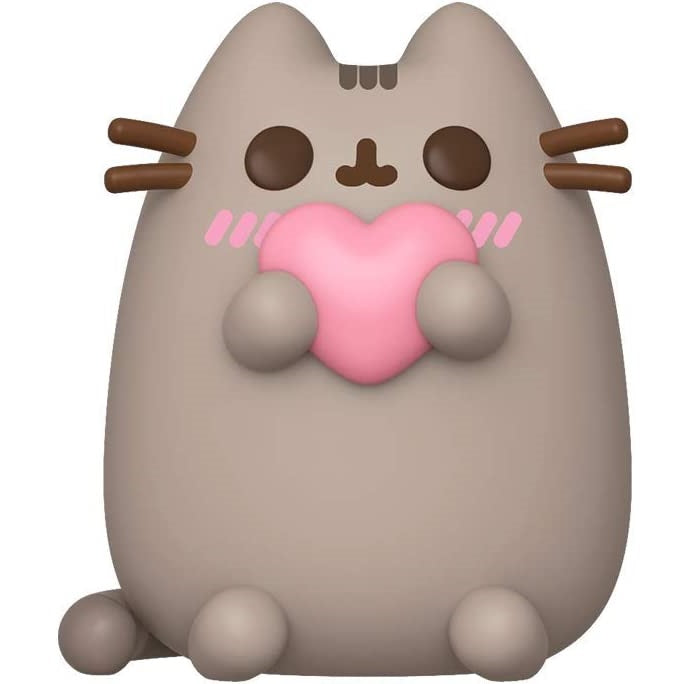 Funko Pop ! Pusheen The Cat - Pusheen With Heart (26) Gatto Con Il Cuore Vinyl