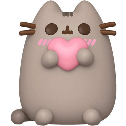 Funko Pop ! Pusheen The Cat - Pusheen With Heart (26) Gatto Con Il Cuore Vinyl
