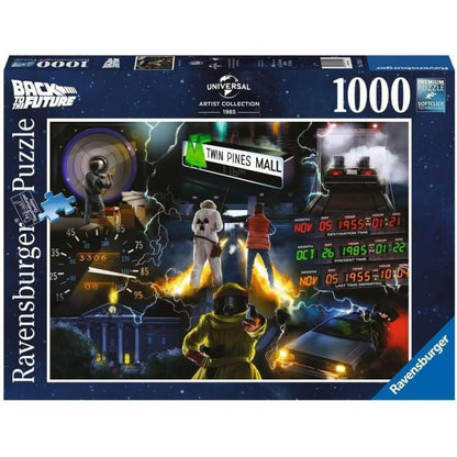 Ravensburger - Puzzle Back To The Future: Artist Collect. 1000Pz Gioco Da Tavola