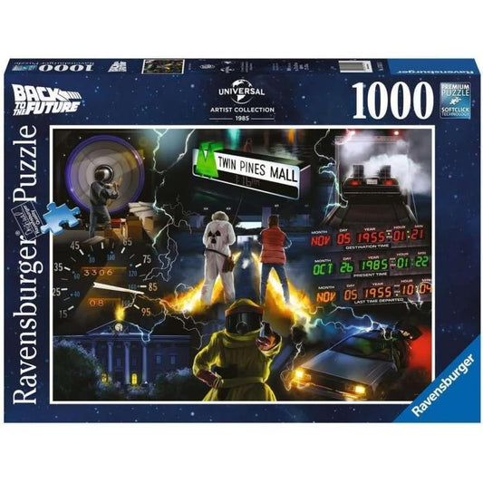 Ravensburger - Puzzle Back To The Future: Artist Collect. 1000Pz Gioco Da Tavola