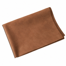 Panno Pelle Amaretta Microfibra Nero Scamosciato Carrozzeria Vetri Auto 80X60Cm