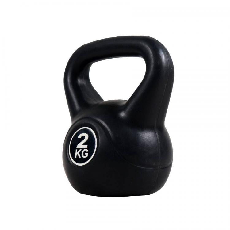 Kettlebell Manubrio Peso Pesi Pvc Ghisa Ghiria Palestra Crossfit Fitness Mma 2Kg