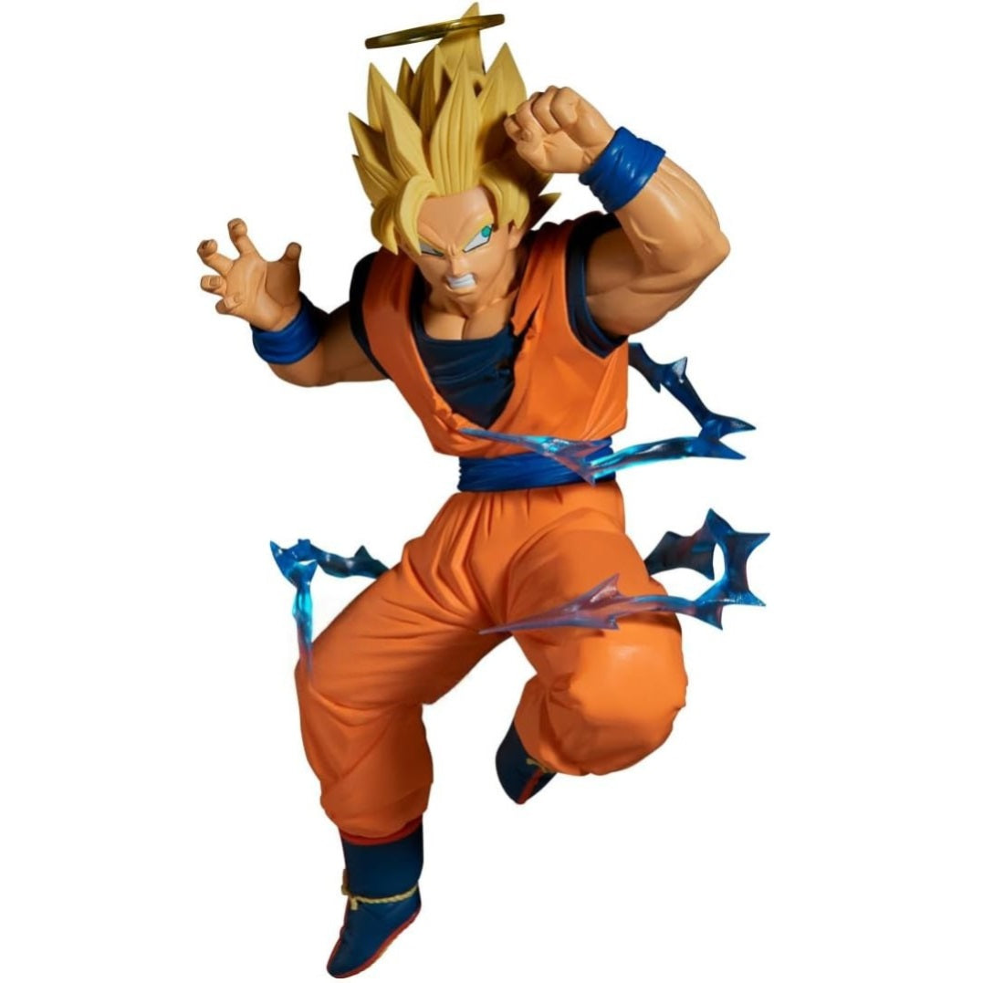 Bandai Banpresto Dragon Ball Z: Goku Super Saiyan 2 Statua Da Collezione - Match Makers Figure 15cm PVC