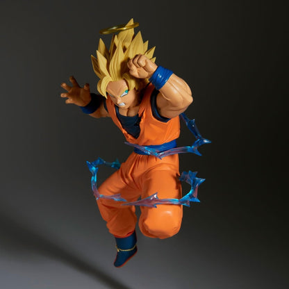 Bandai Banpresto Dragon Ball Z: Goku Super Saiyan 2 Statua Da Collezione - Match Makers Figure 15cm PVC
