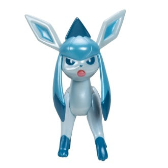 Jazwares - Pokemon Select Evolution Multi-Pack (Eevee, Leafeon, Glaceon, Sylveon) - Vinyl Action Figure Statuetta 12 Cm in Vinile da Collezione