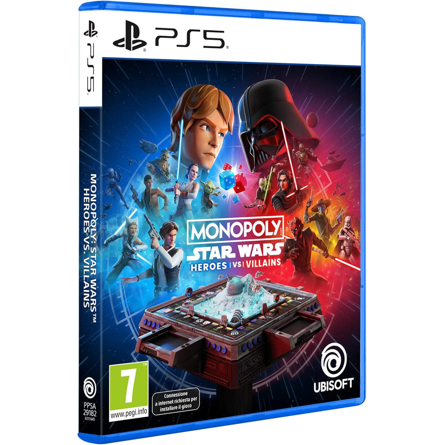 Monopoly: Star Wars Heroes vs Villains Ps5 Videogioco Playstation 5 Italiano