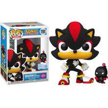 Funko Pop! Games: Sonic The Hedgehog (1151) Shadow With Dark Chao (Special Edition) Flocked Vinyl Figure 9cm
