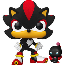 Funko Pop! Games: Sonic The Hedgehog (1151) Shadow With Dark Chao (Special Edition) Flocked Vinyl Figure 9cm