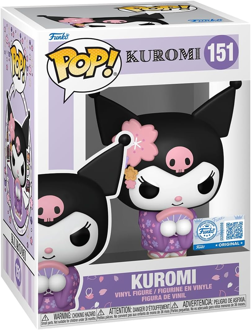 Funko Pop! Hello Kitty (151) Kuromi In Kimono (Special Edition) Vinyl Figure 9cm