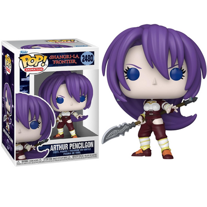 Funko Pop ! Animation: Shangri-La Frontier - (2480) Arthur Pencilgon - Vinyl Figure 9cm