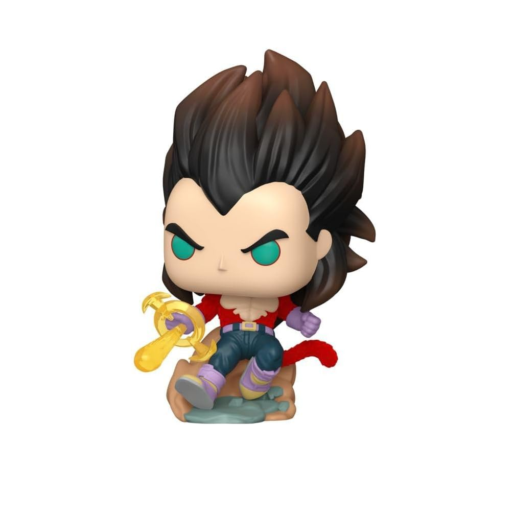 Funko Pop ! Animation Dragon Ball Gt - (2078) Super Saiyan 4 Vegeta (Flocked) - Figure 9Cm