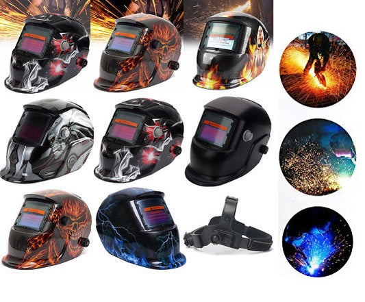Maschera Per Saldatura Automatica Con Casco Protettivo E Schermo Autoscurante